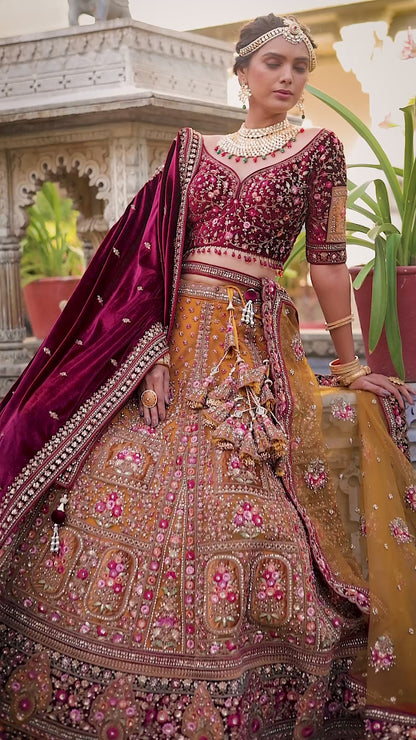 Hema Unstitched Lehenga Choli