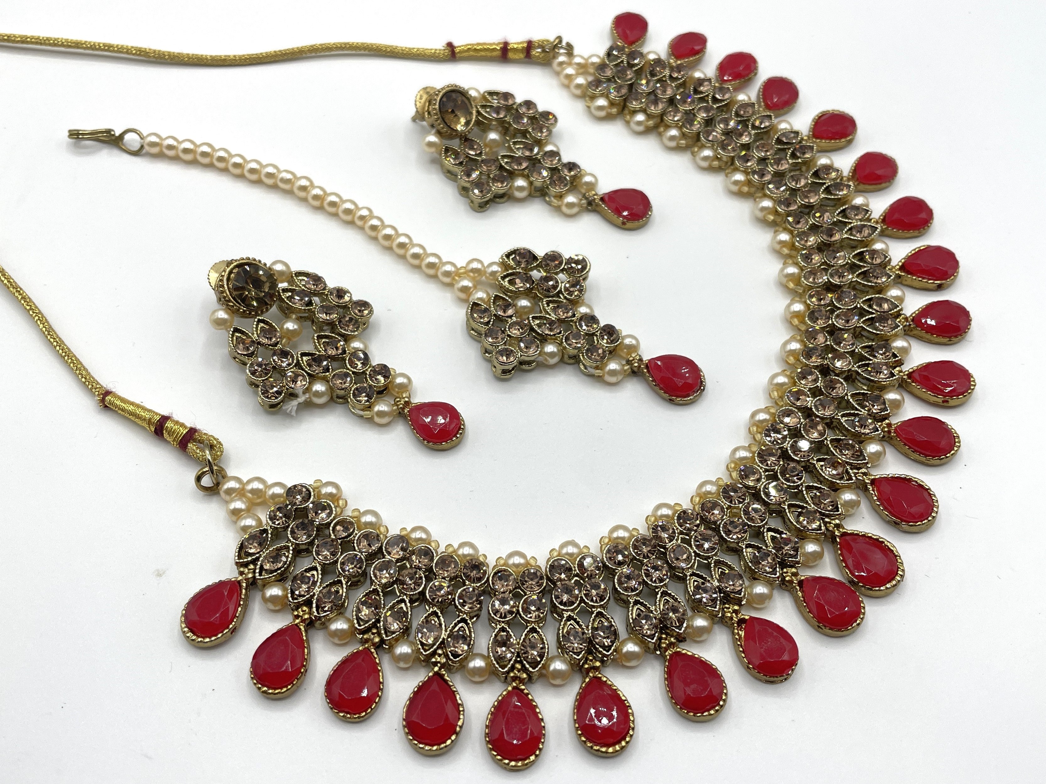 Costume Necklace Set - Roop Darshan
