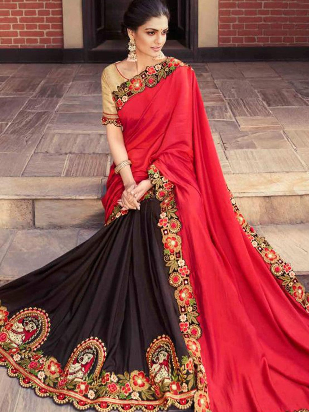 Nayna Designer Saree - Roop Darshan