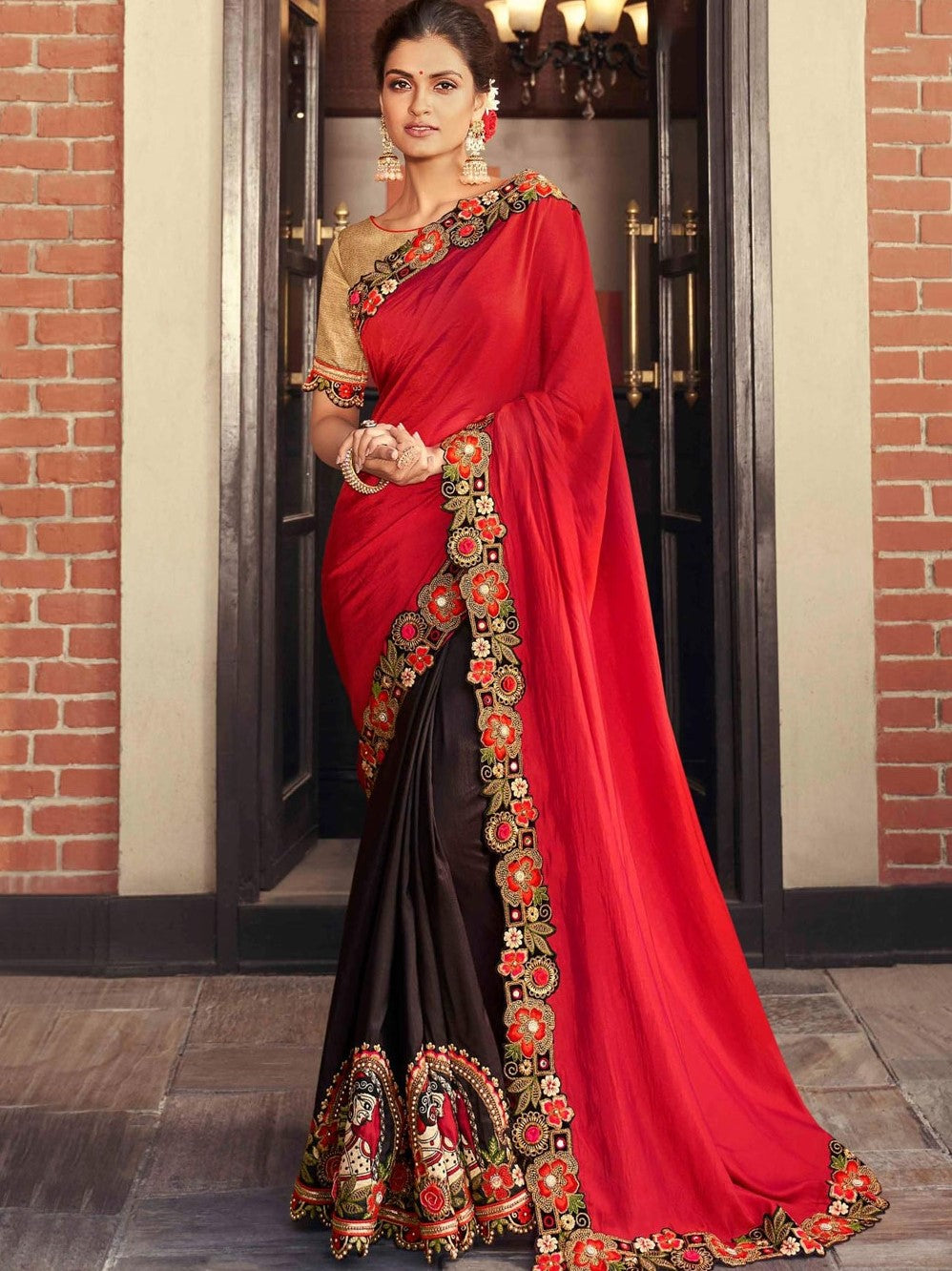 Nayna Designer Saree - Roop Darshan