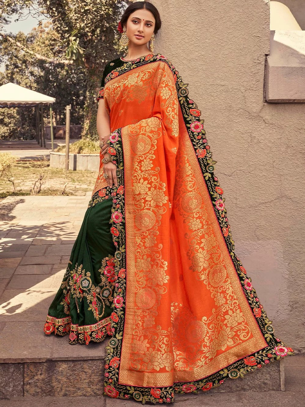 Nayna Designer Saree - Roop Darshan
