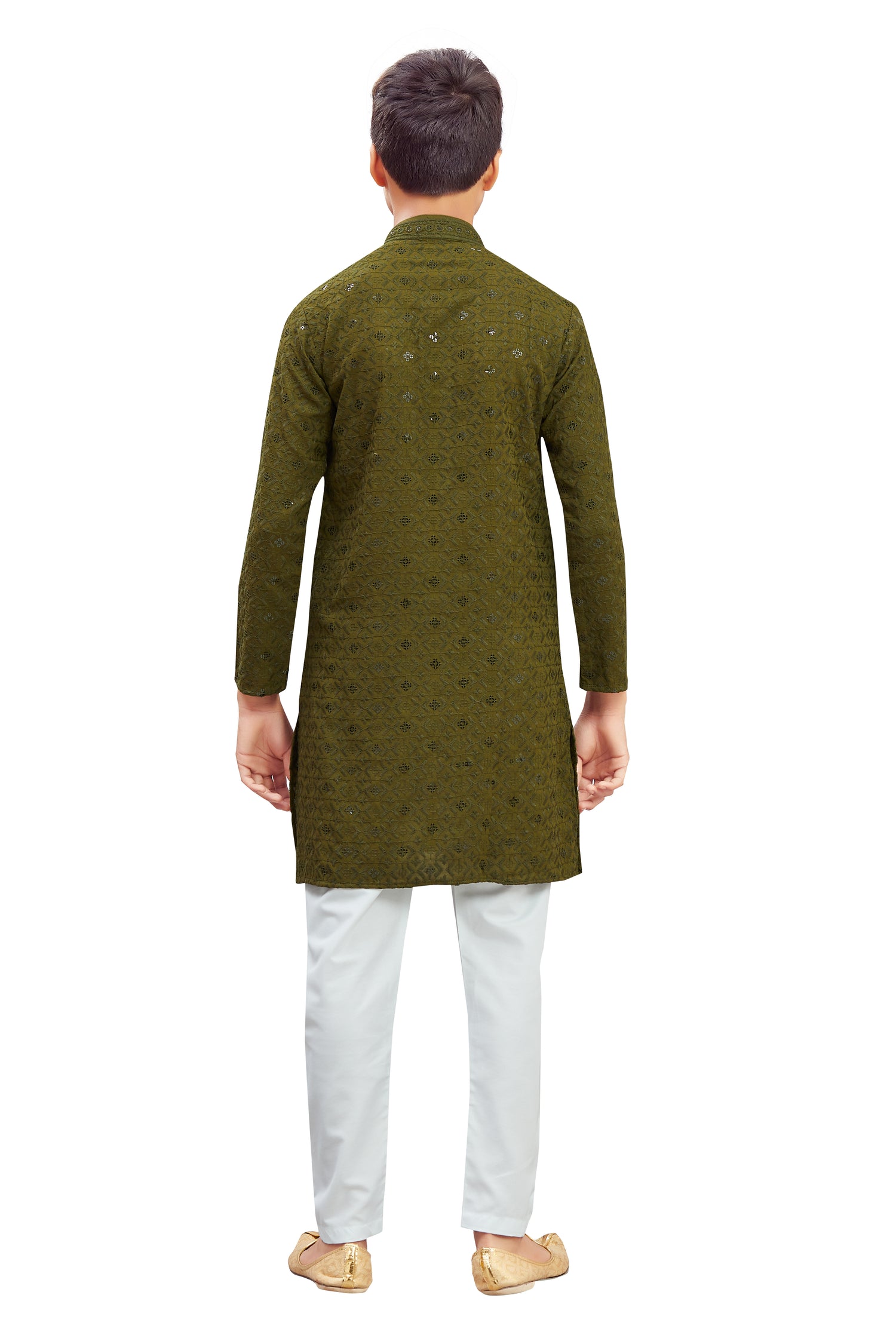 Boys Embroidered Kurta Set