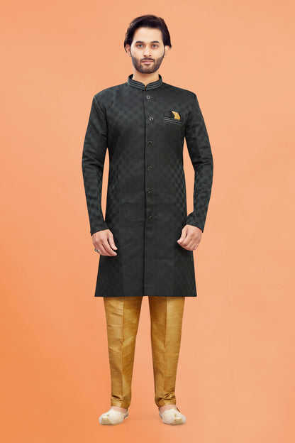 Mens Silk Kurta Set