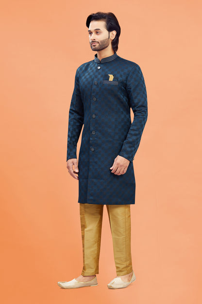 Mens Silk Kurta Set