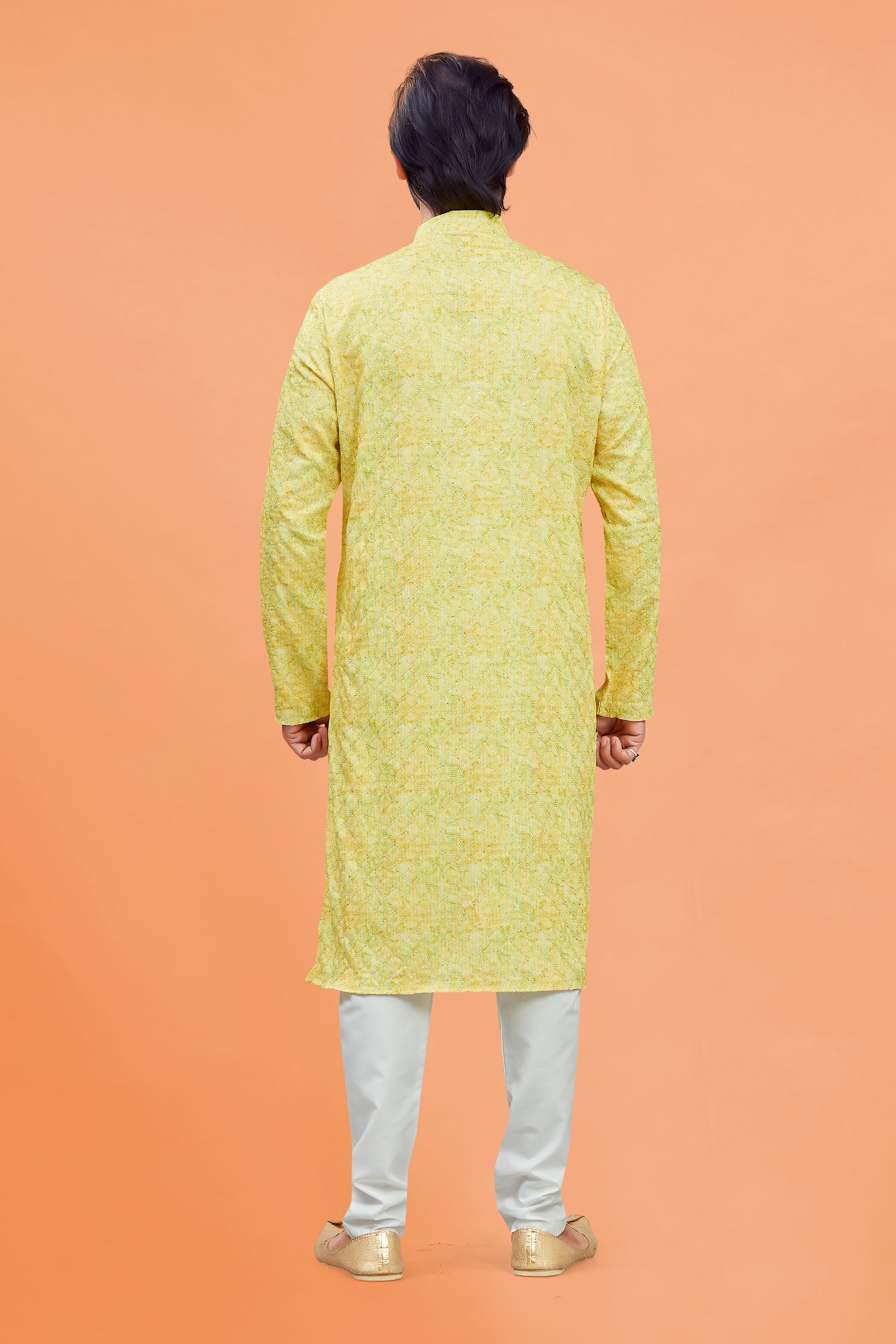 Mens Silk Kurta Set