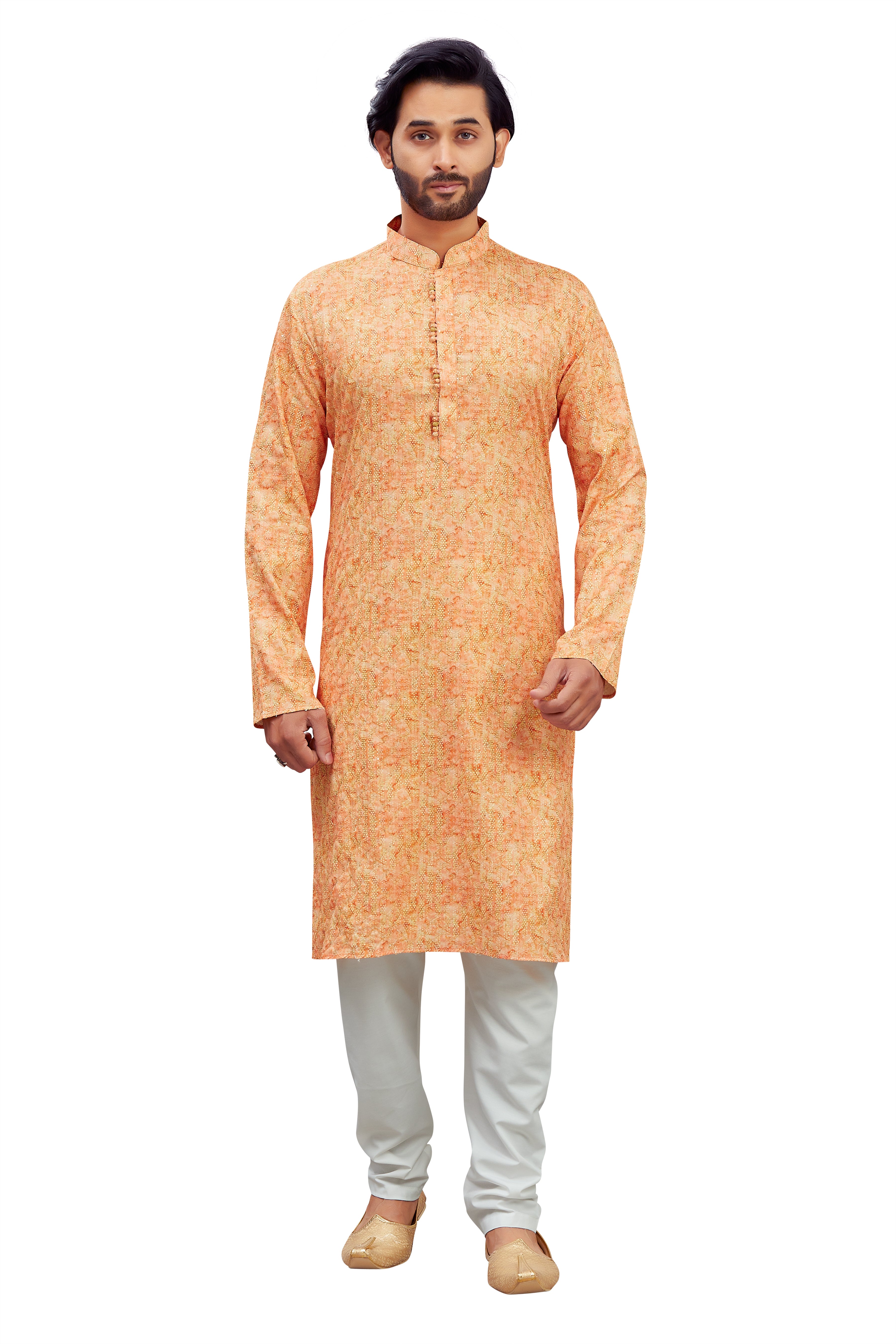 Mens Silk Kurta Set