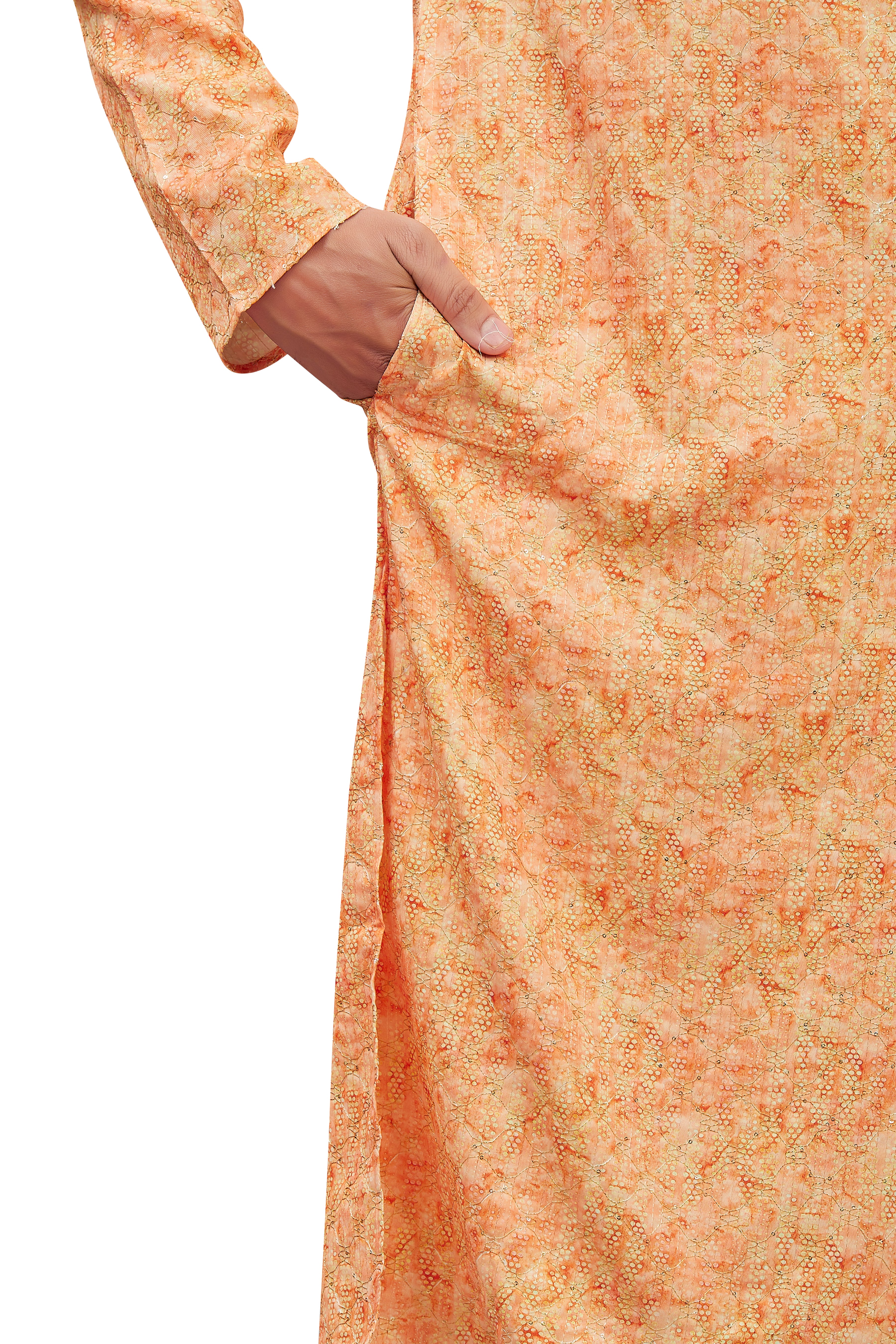 Mens Silk Kurta Set