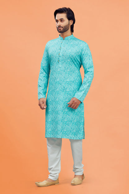 Mens Silk Kurta Set