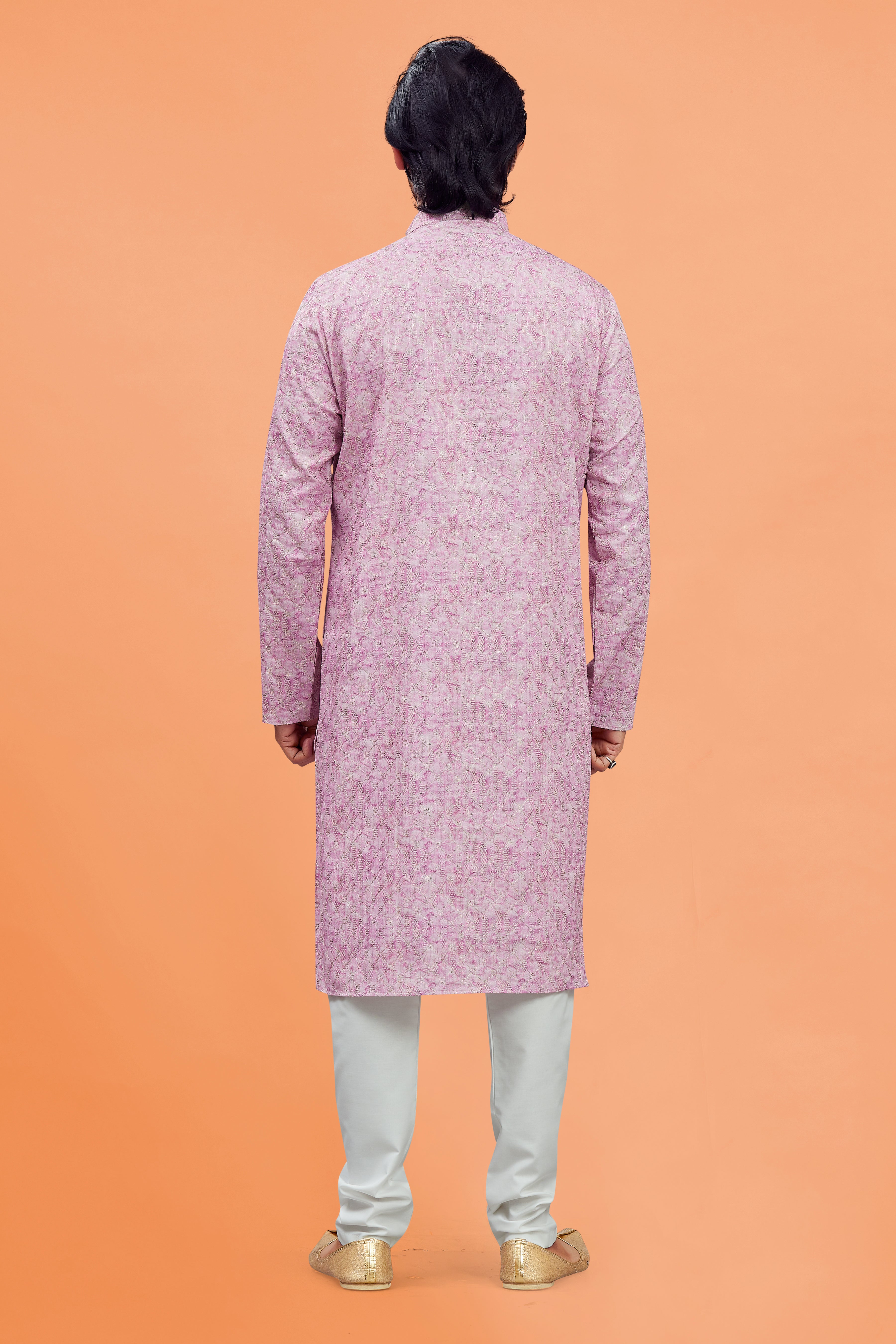 Mens Silk Kurta Set