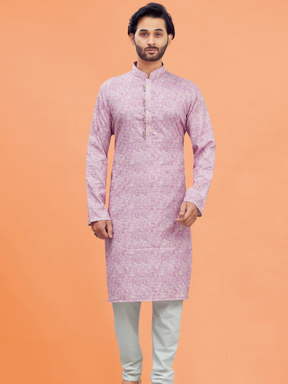 Mens Silk Kurta Set