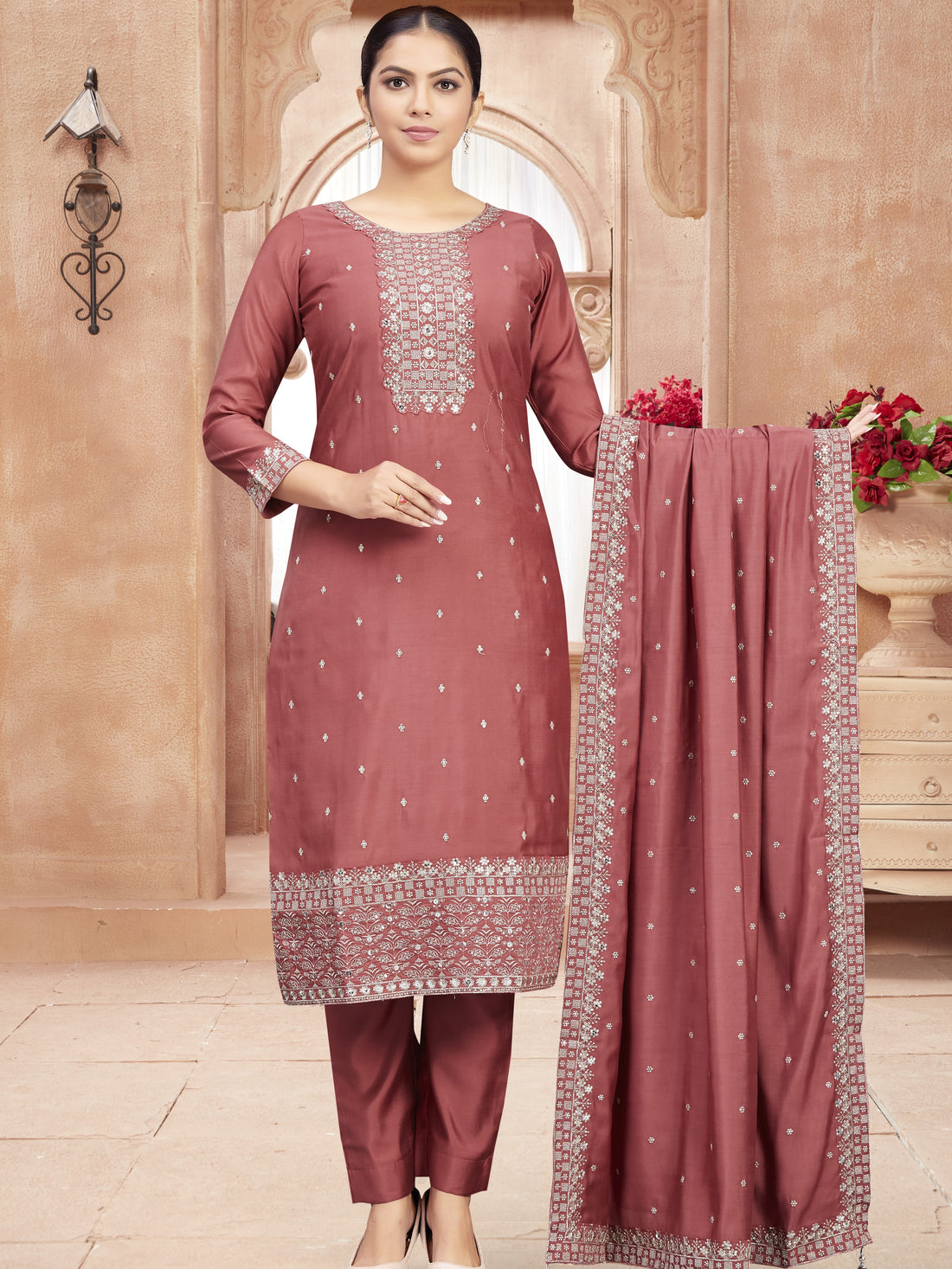 Mehali Kamiz &amp; Pant - Roop Darshan