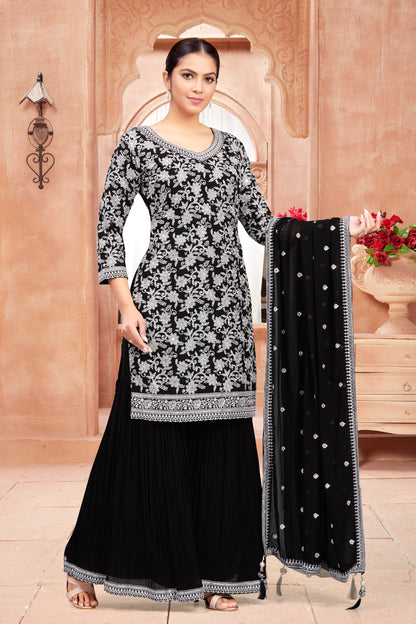 Saniya Sharara Suit - Roop Darshan