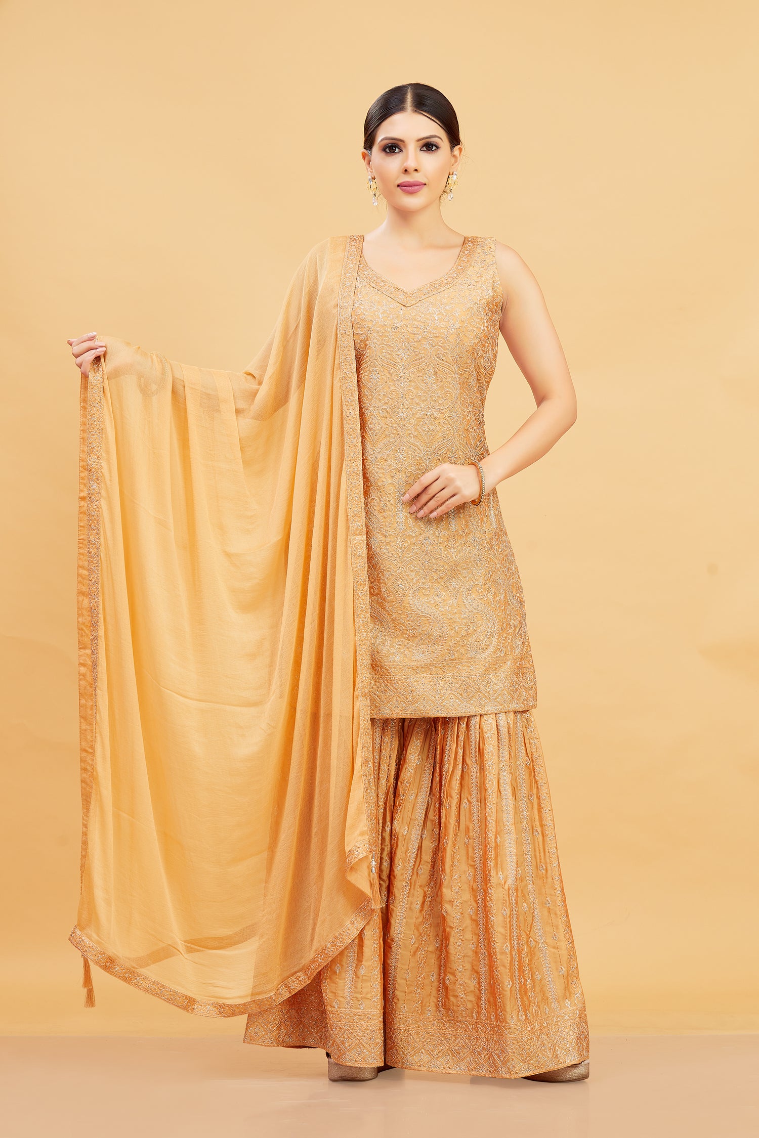 Riya Sharara Suit - Roop Darshan