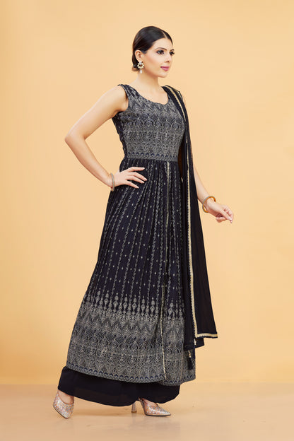 Maya Plazzo Suit - Roop Darshan