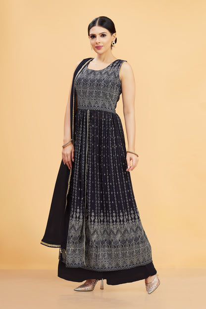 Maya Plazzo Suit - Roop Darshan