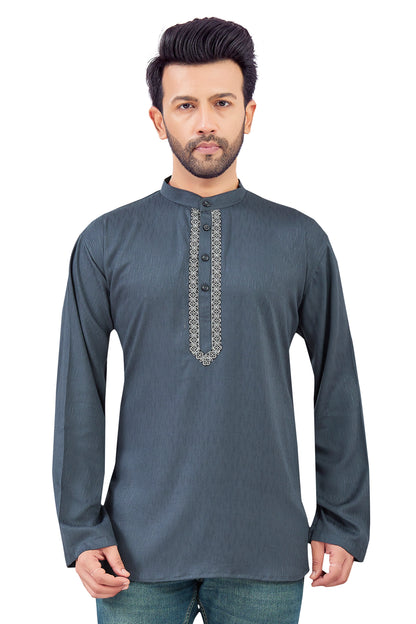 Mens Embroidered Kurta - Roop Darshan