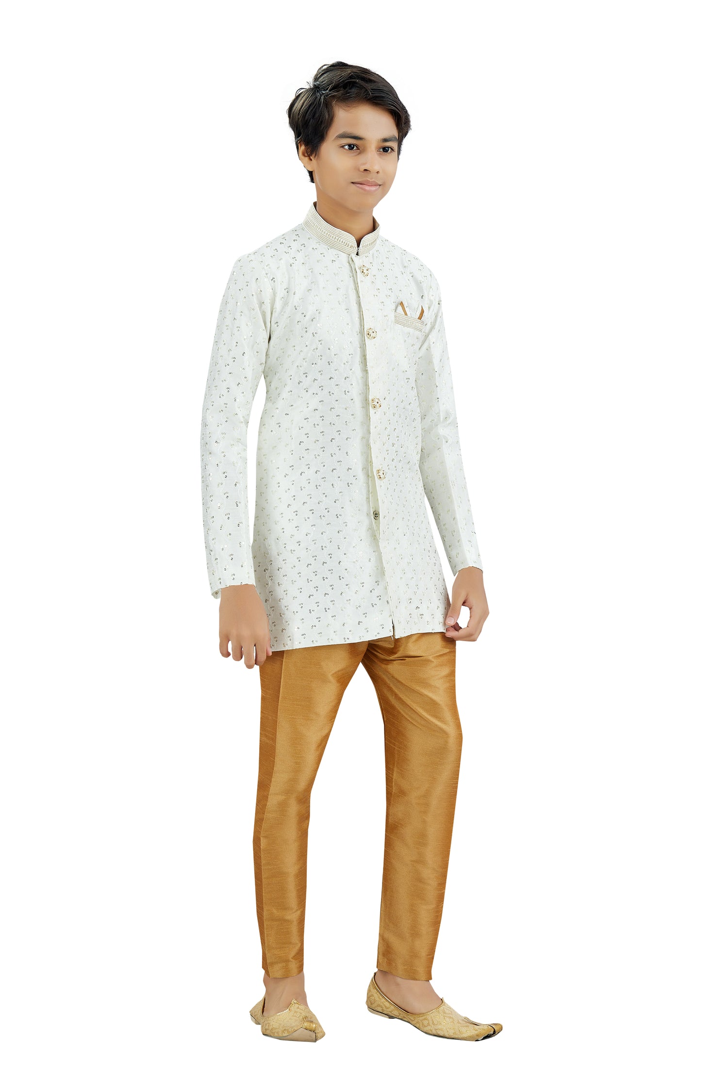 Boys Silk Kurta Set - Roop Darshan