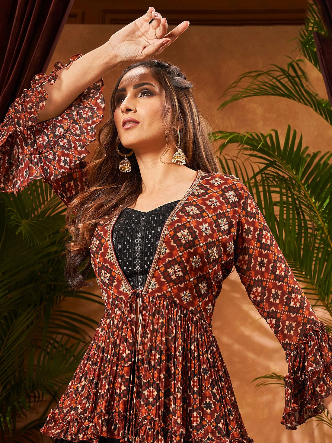 Racheal Lehenga Choli With Jacket - Roop Darshan