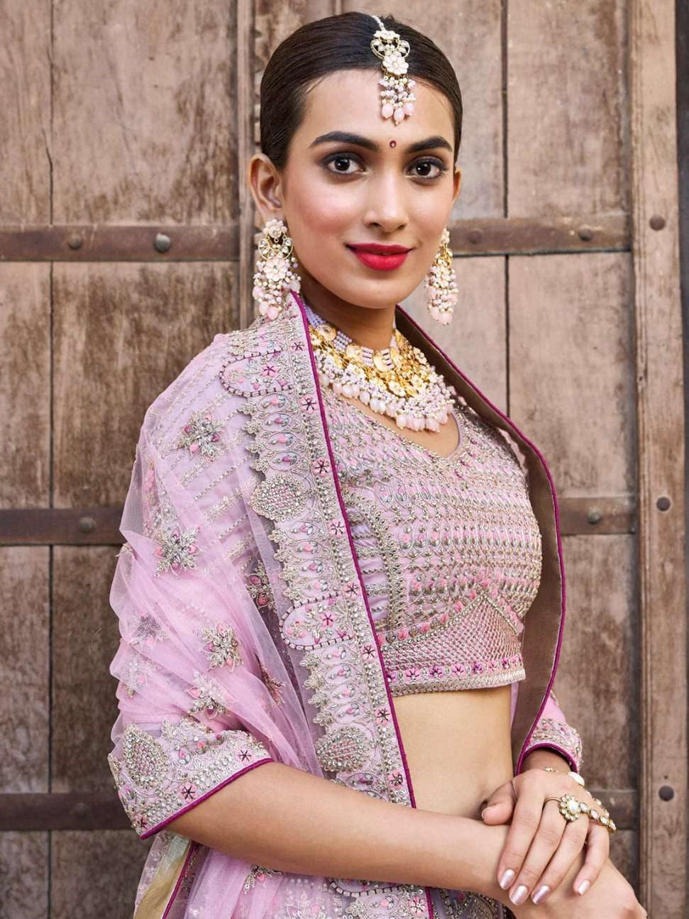 Mehaar Unstitched Lehenga Choli - Roop Darshan