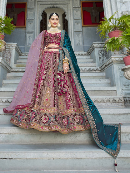 Monalisa Unstitched Lehenga Choli - Roop Darshan