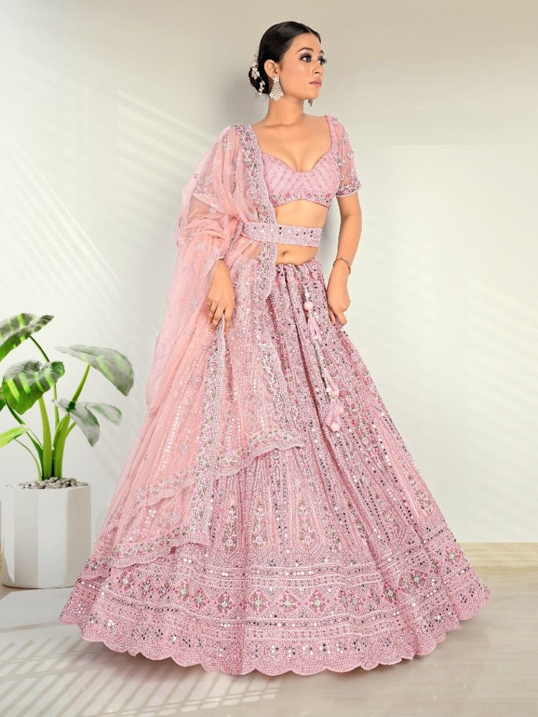 Princess Unstitched Lehenga Choli - Roop Darshan