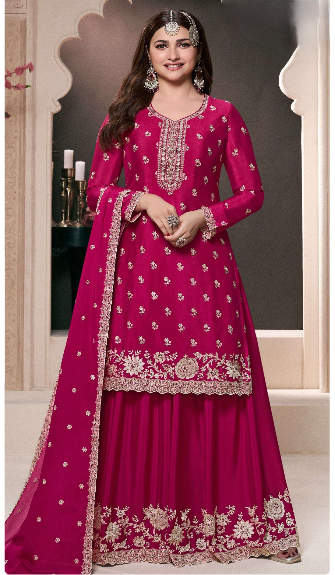 Suhana Palazzo Suit - Roop Darshan