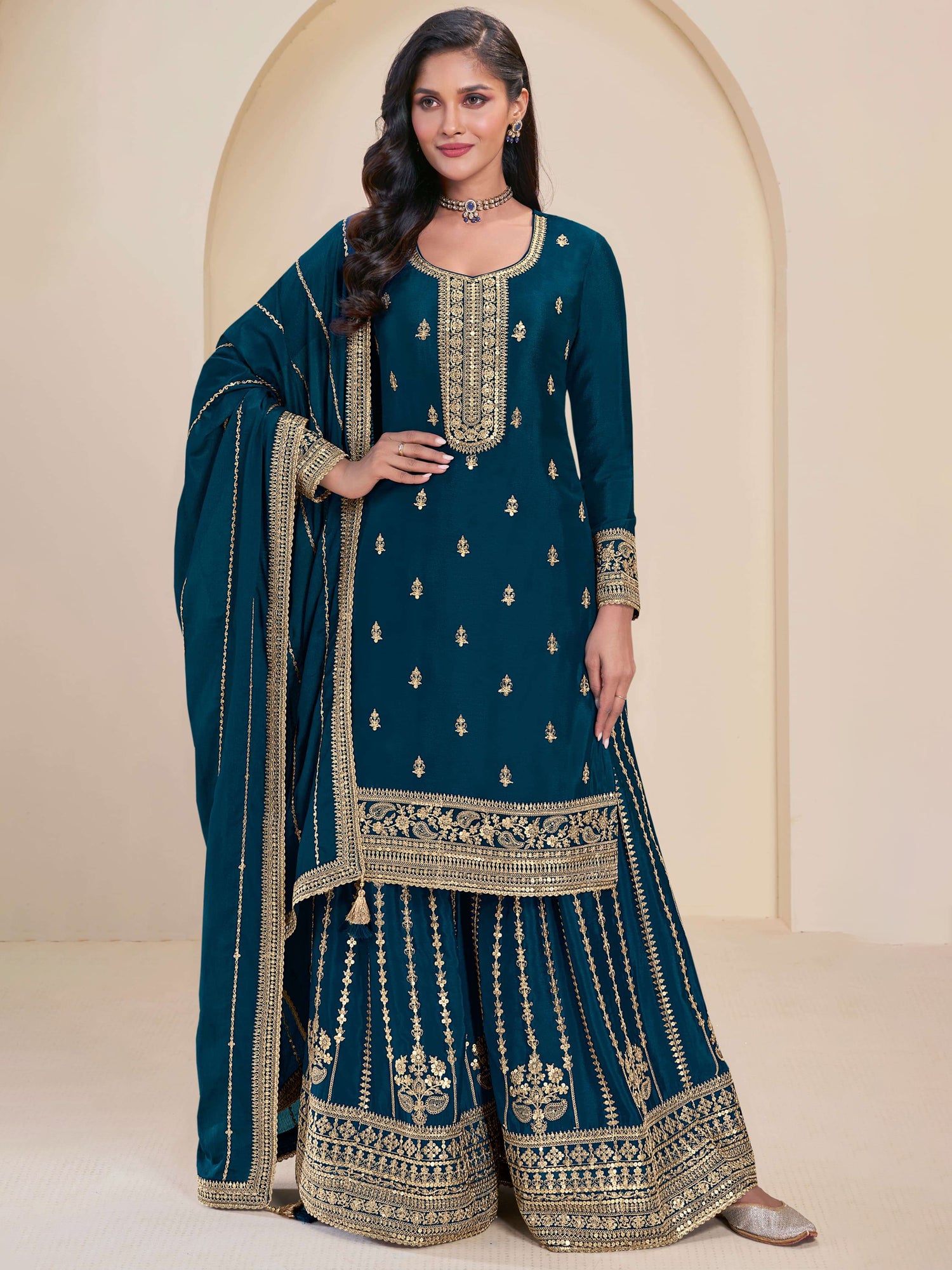 Hina Palazzo Suit