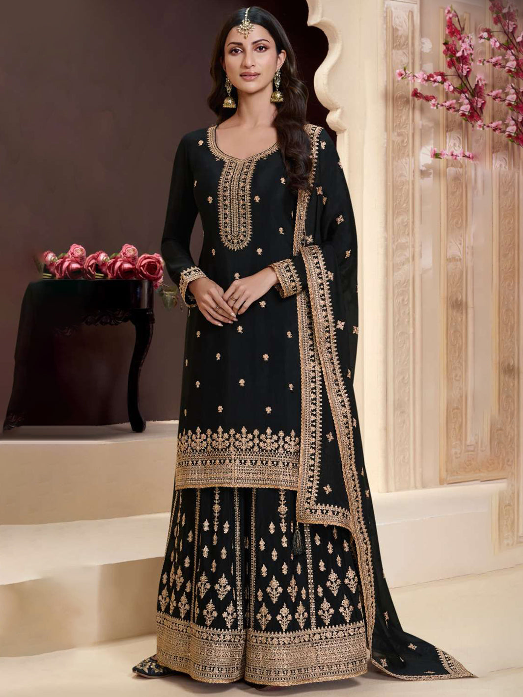 Yashna Palazzo Suit - Roop Darshan
