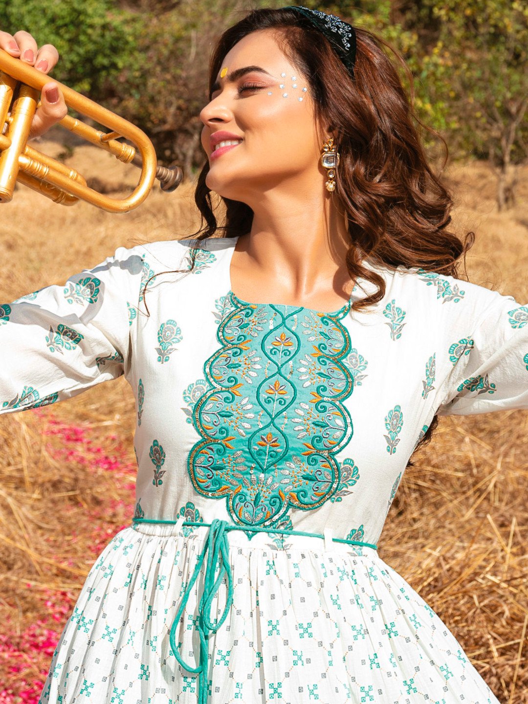 Raima Flair Kurti - Roop Darshan