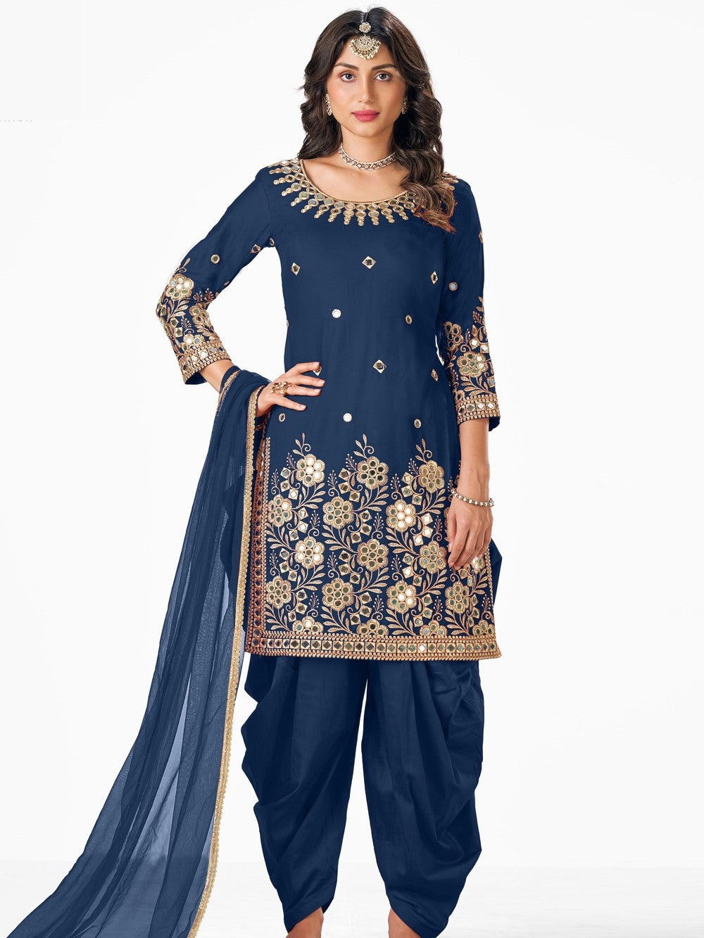 Amrita Patiala Suit - Roop Darshan