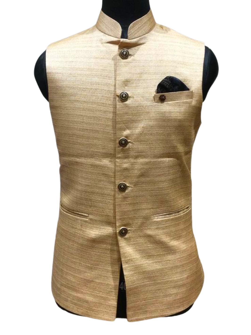 Mens Plain Jacket - Roop Darshan