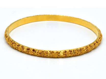 21ct Gold 2 Piece Bangle - Roop Darshan