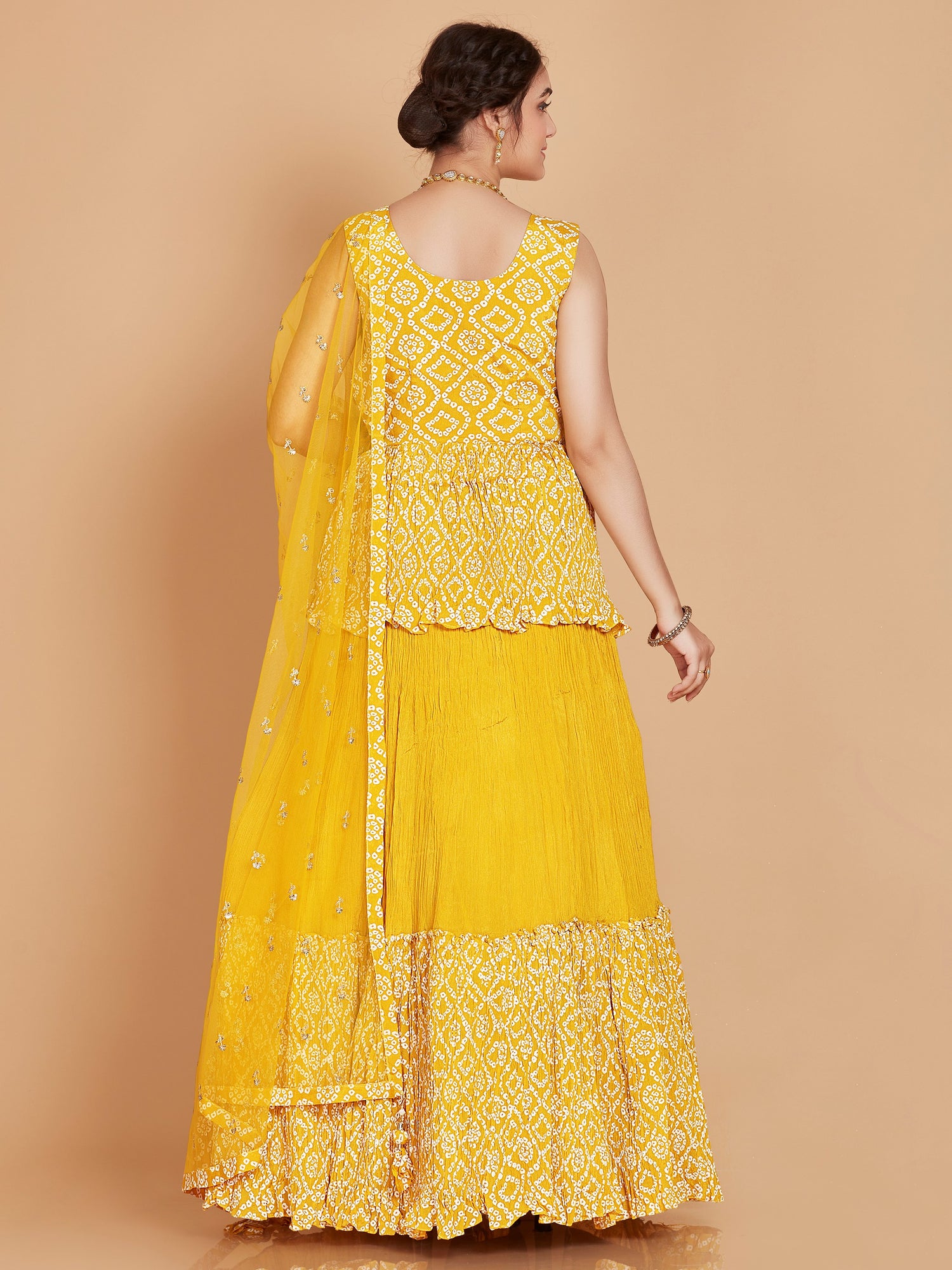 Hana Long Top Lehenga Choli - Roop Darshan