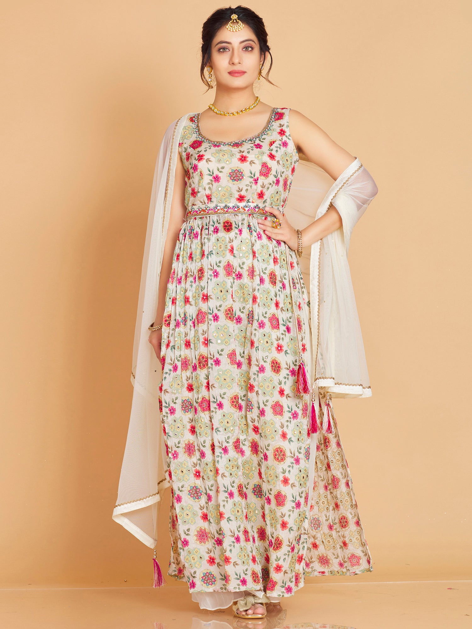 Haafiza Plazzo Suit - Roop Darshan