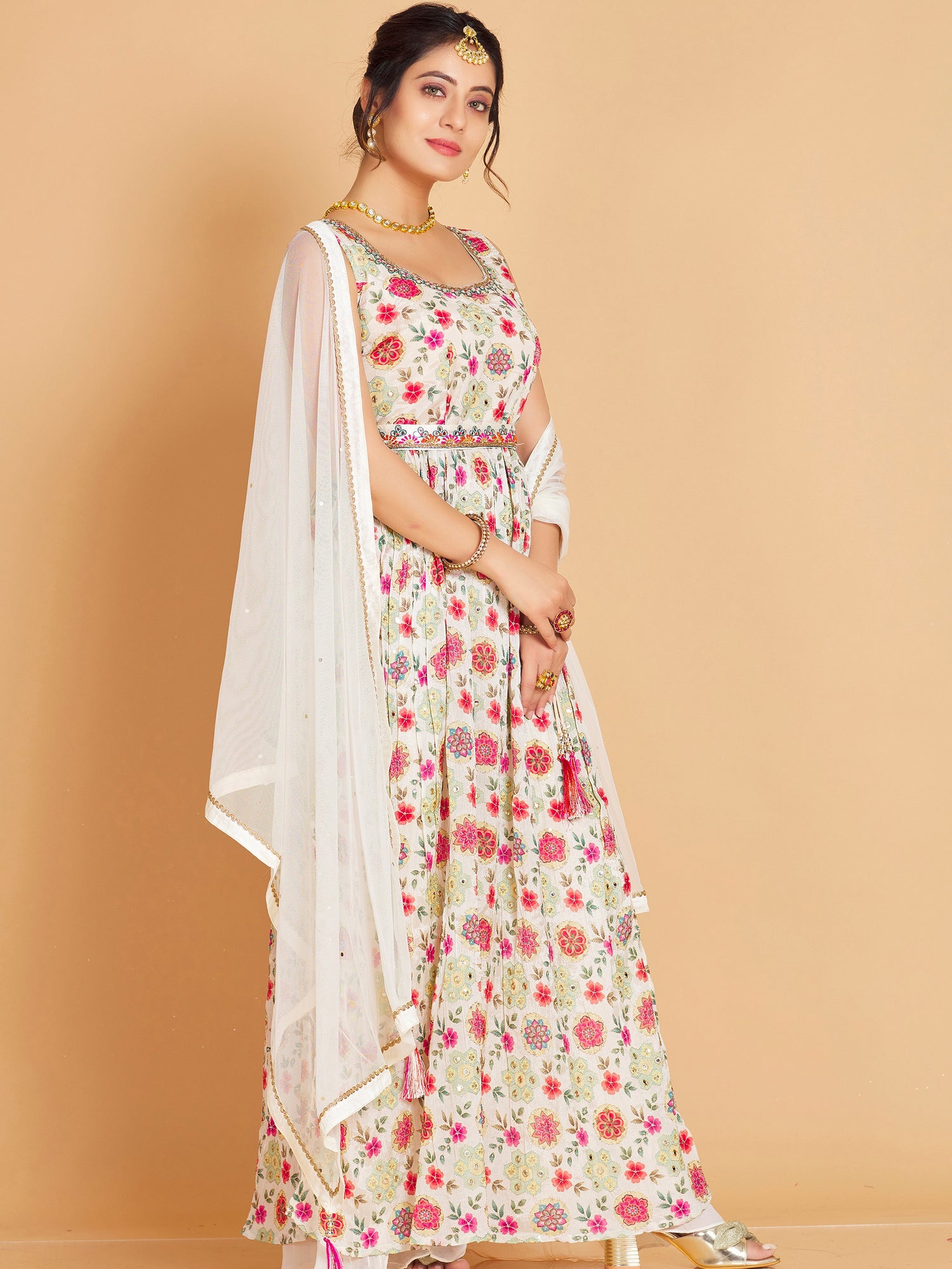 Haafiza Plazzo Suit - Roop Darshan