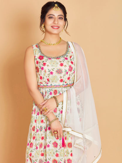 Haafiza Plazzo Suit - Roop Darshan
