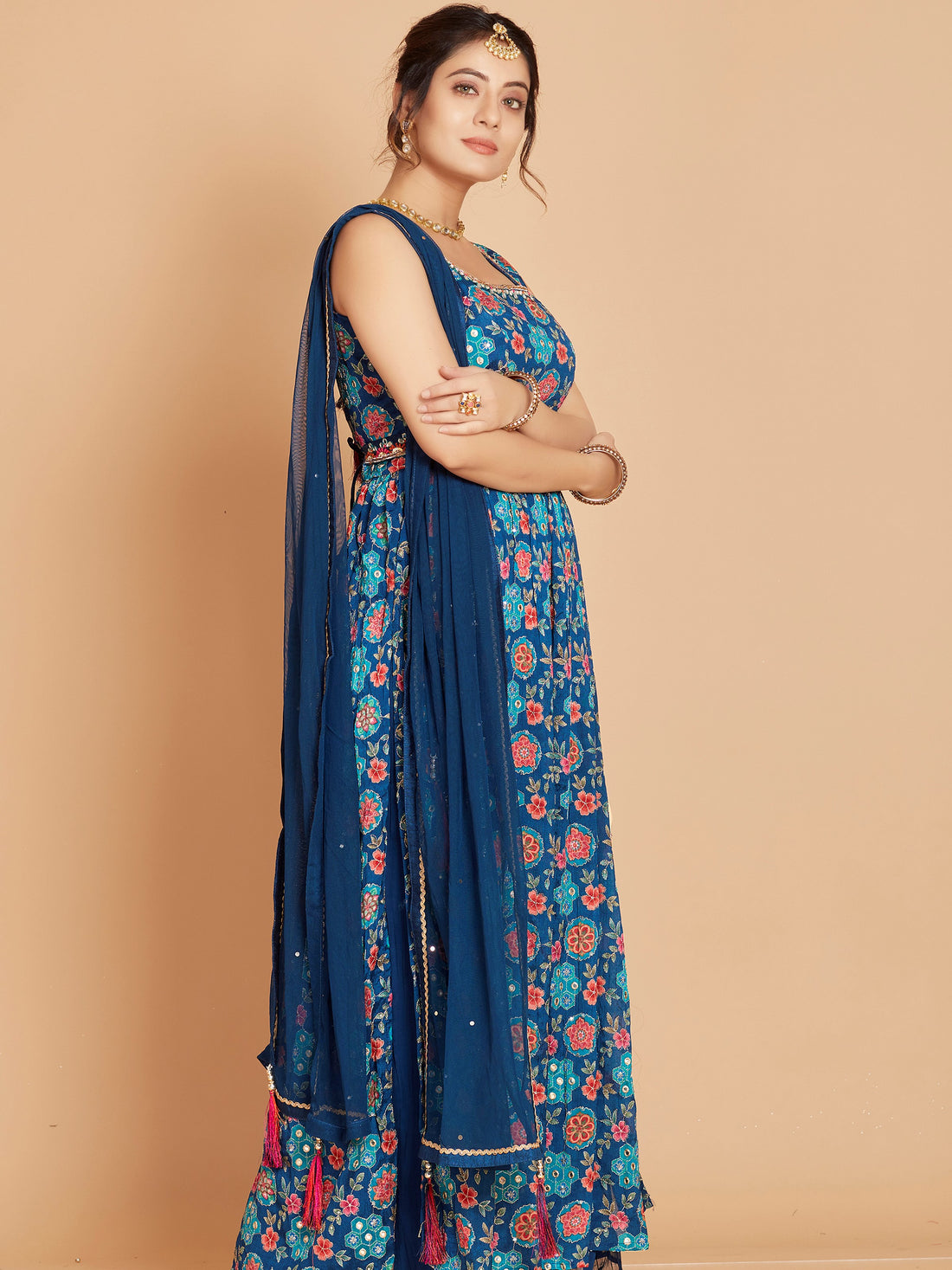 Haafiza Plazzo Suit - Roop Darshan