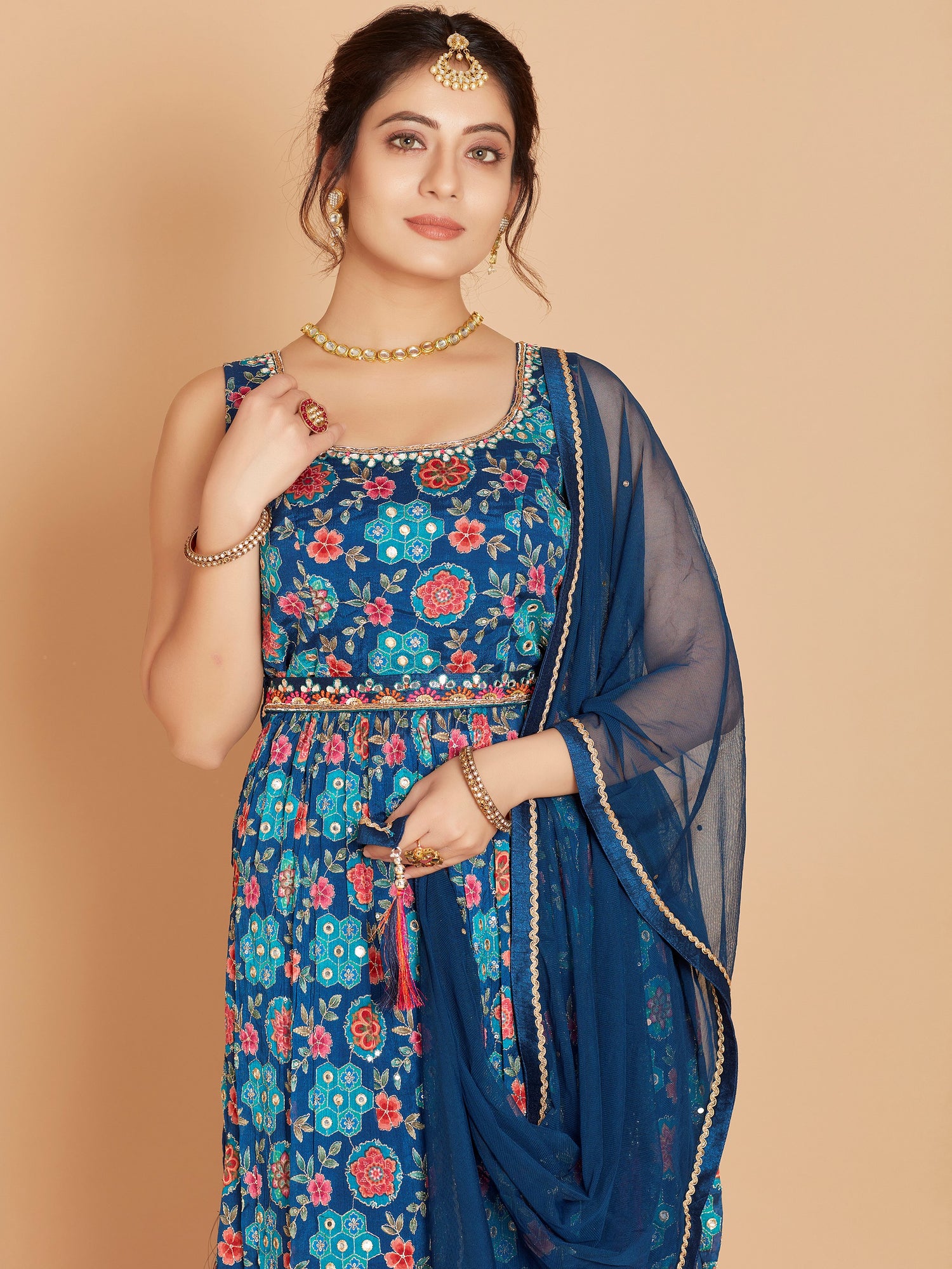 Haafiza Plazzo Suit - Roop Darshan
