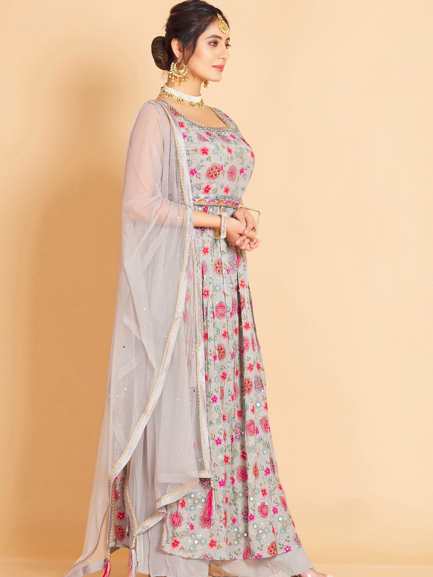 Haafiza Plazzo Suit - Roop Darshan