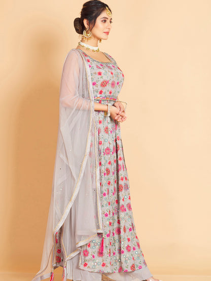 Haafiza Plazzo Suit - Roop Darshan