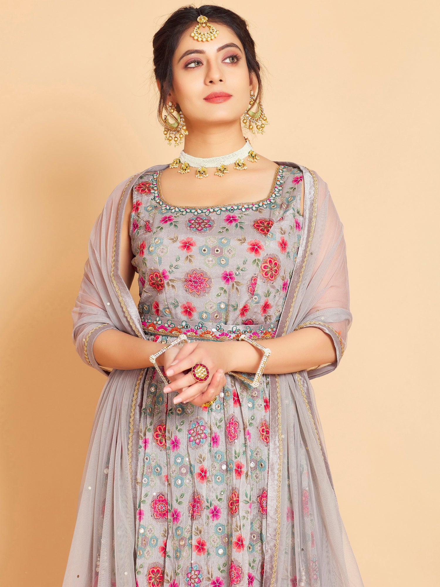 Haafiza Plazzo Suit - Roop Darshan