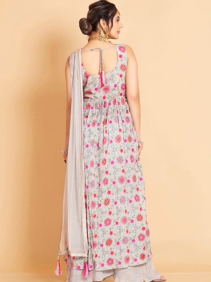 Haafiza Plazzo Suit - Roop Darshan