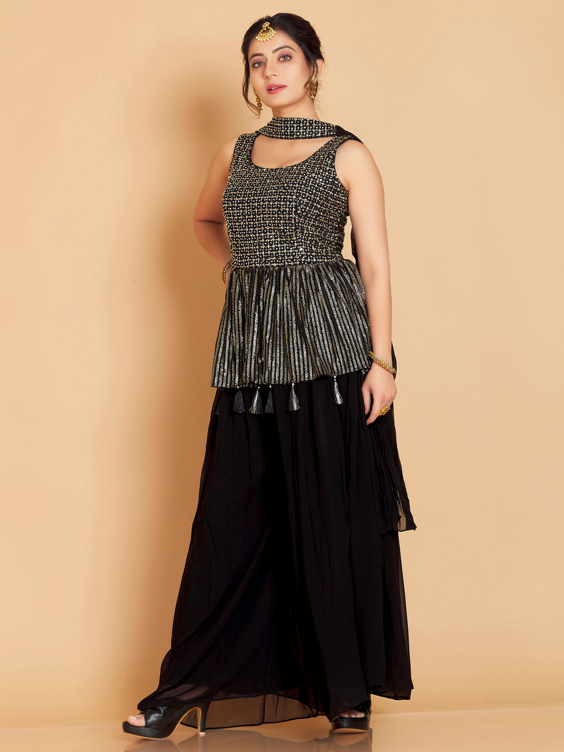 Deshna Palazzo Suit - Roop Darshan
