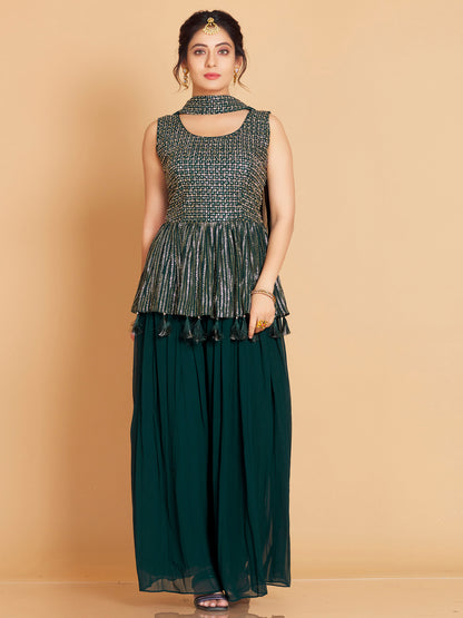 Deshna Palazzo Suit - Roop Darshan