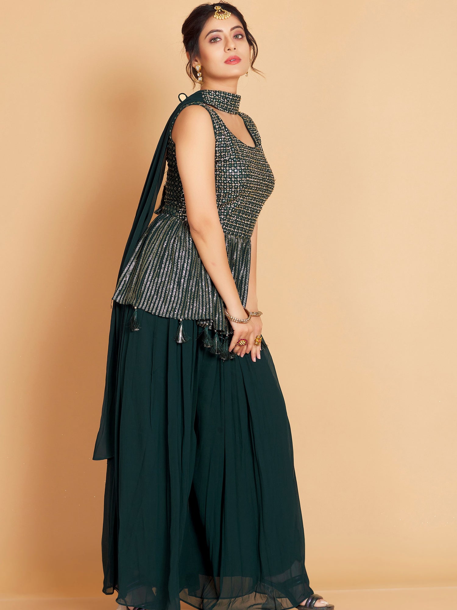 Deshna Palazzo Suit - Roop Darshan