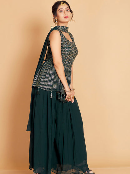 Deshna Palazzo Suit - Roop Darshan