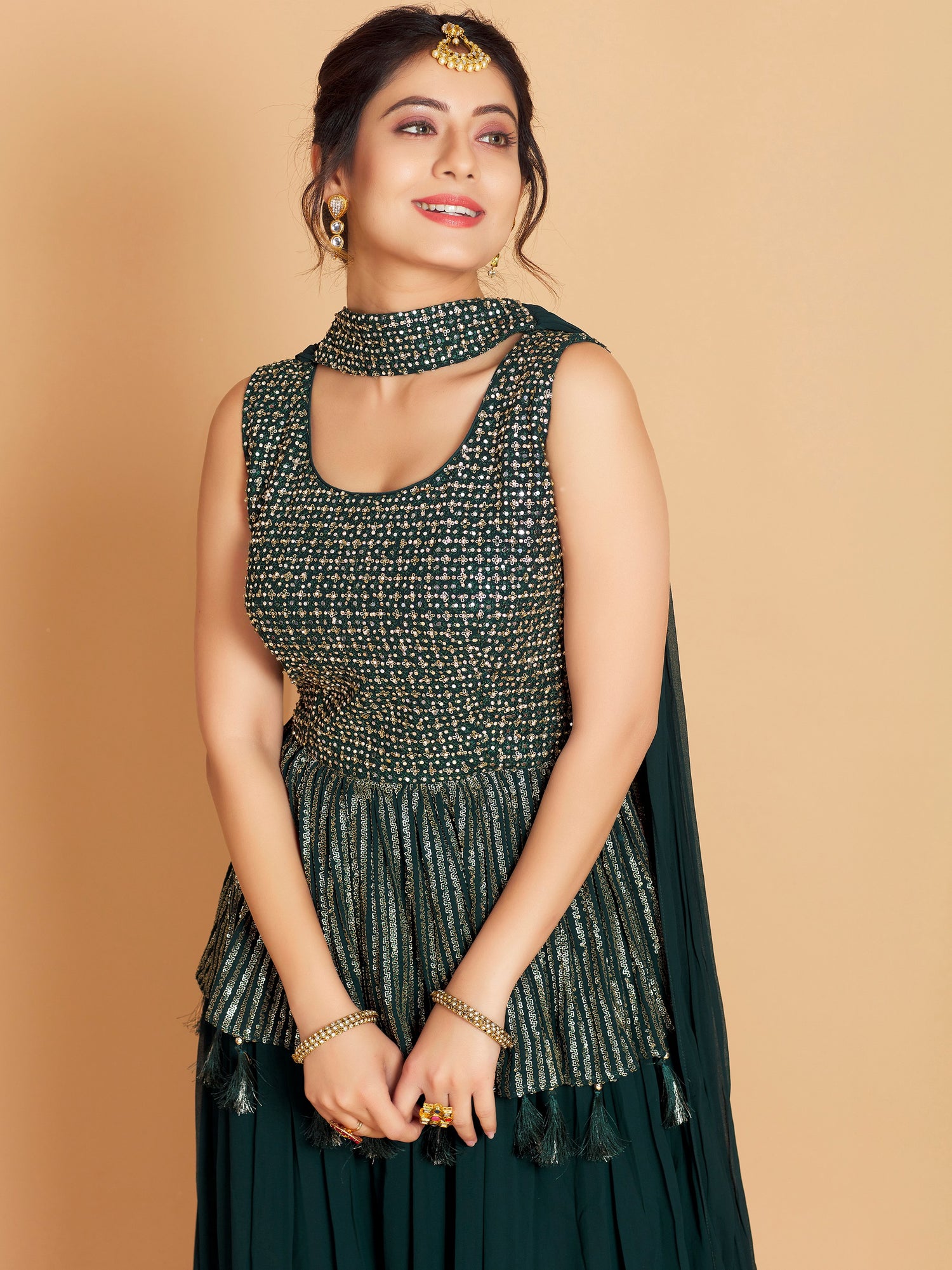 Deshna Palazzo Suit - Roop Darshan