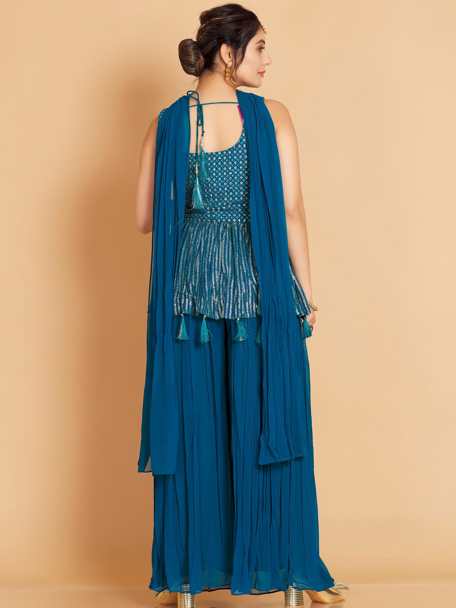 Deshna Palazzo Suit - Roop Darshan