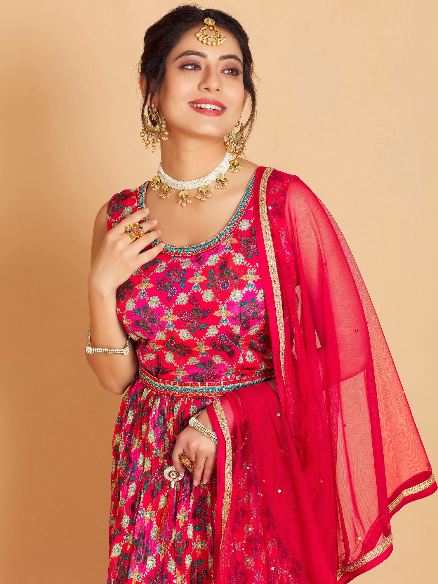 Alisha Palazzo Suit - Roop Darshan