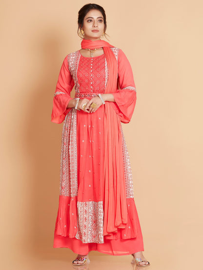 Aalia Palazzo Suit - Roop Darshan